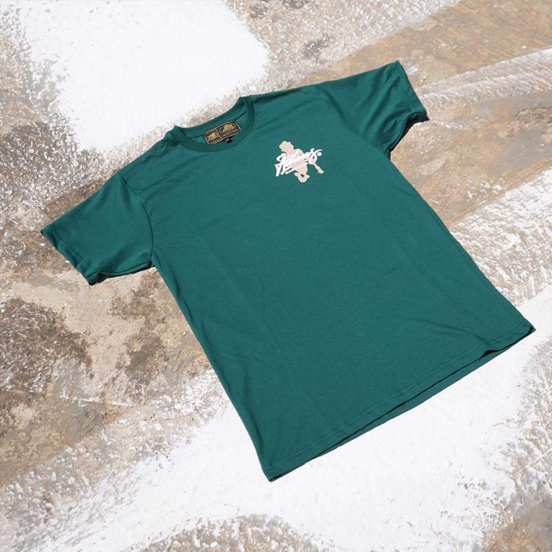 Athens Hardcore hardcore city tshirt - green